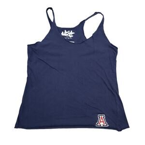 Touch Shirt Womens XL Blue Spaghetti Scoop Neck Pullover Casual Tank Top